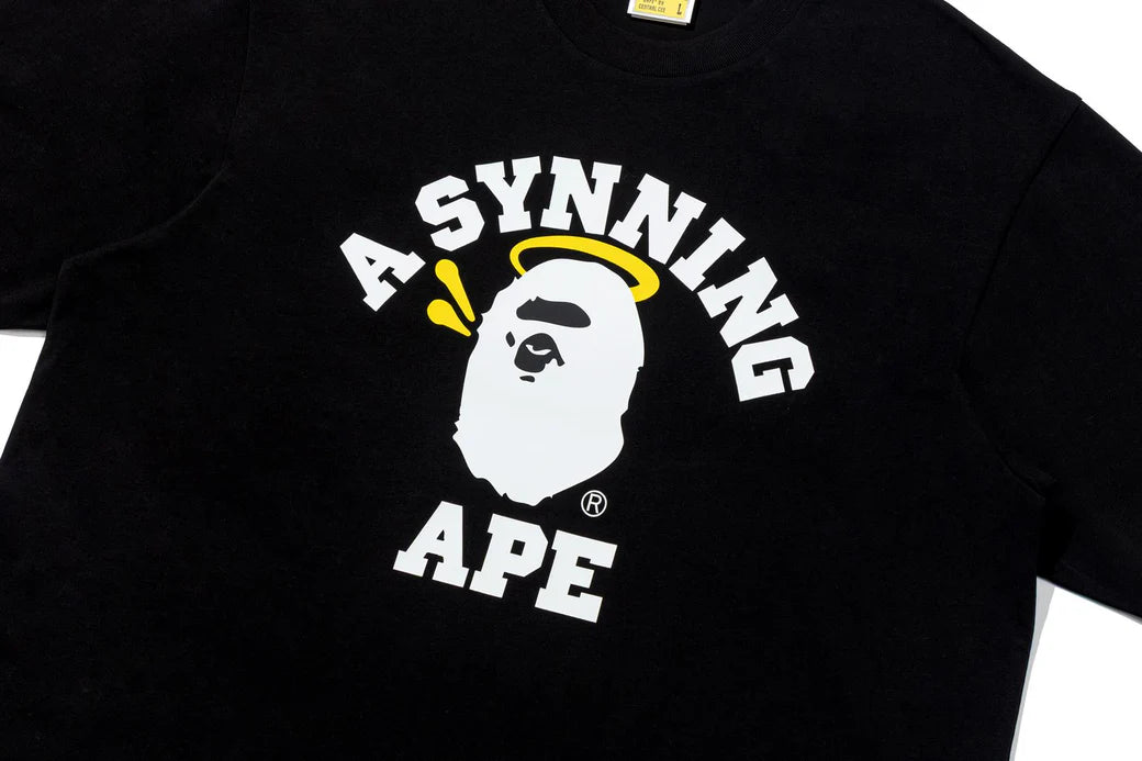 BAPE X Spotify X SYNA By Central Cee College Tee