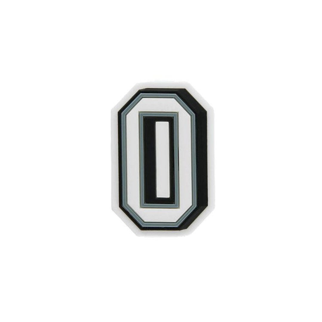 white letter jibbitz