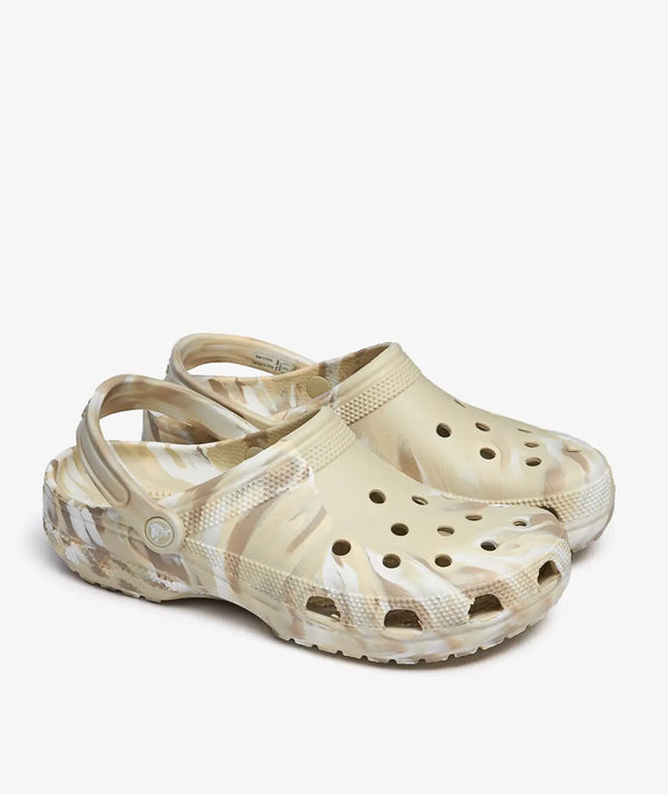 Crocs Classic Clog Marbled Beige
