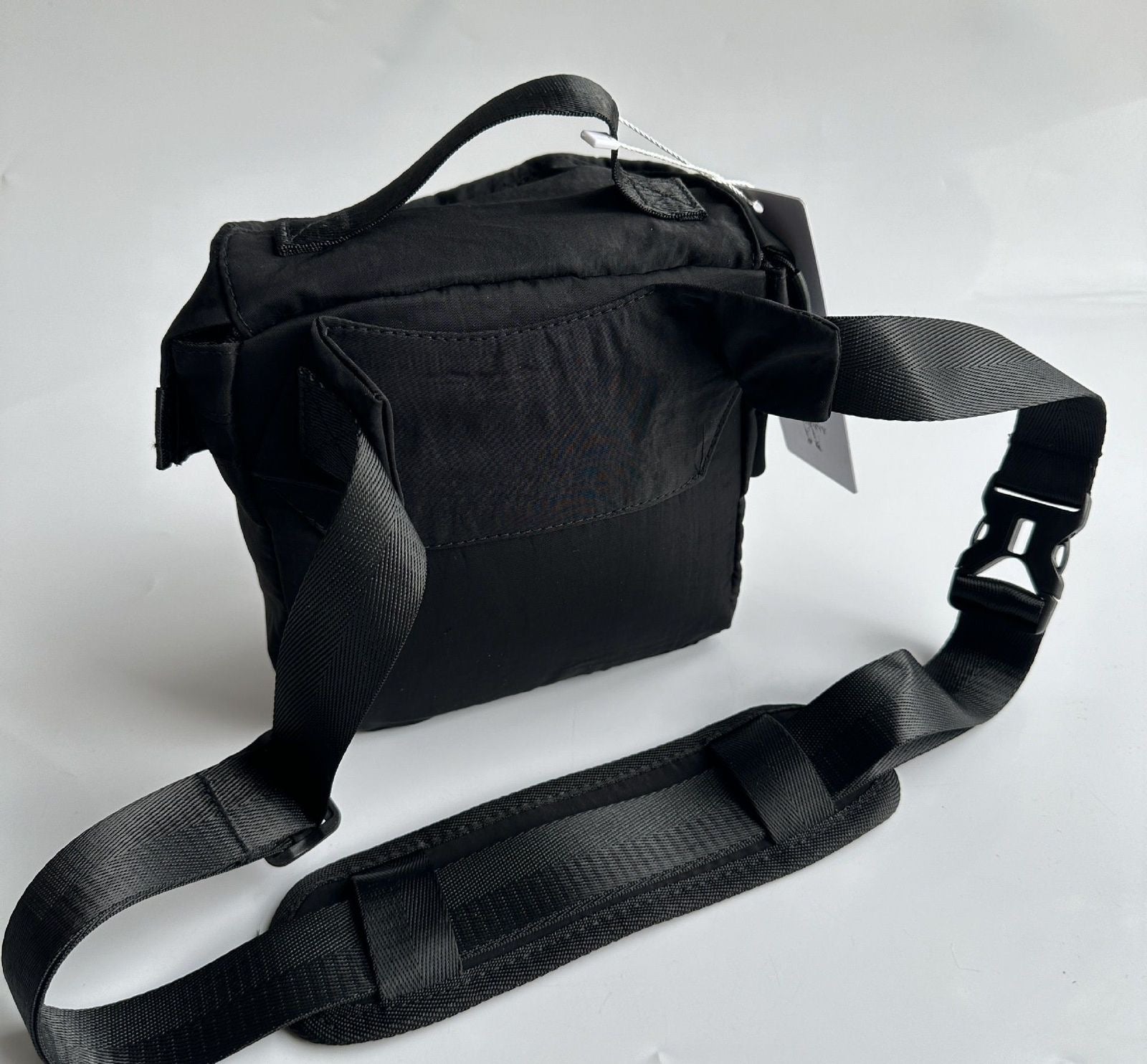 C.P. Company Men's Nylon B Shoulder Pouch in Total Eclipse