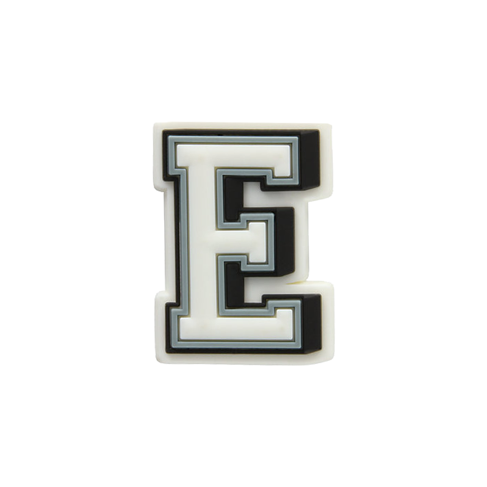 white letter jibbitz