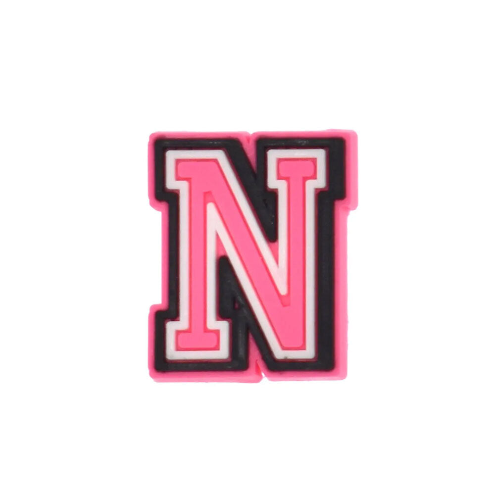 Pink Letter Jibbitz