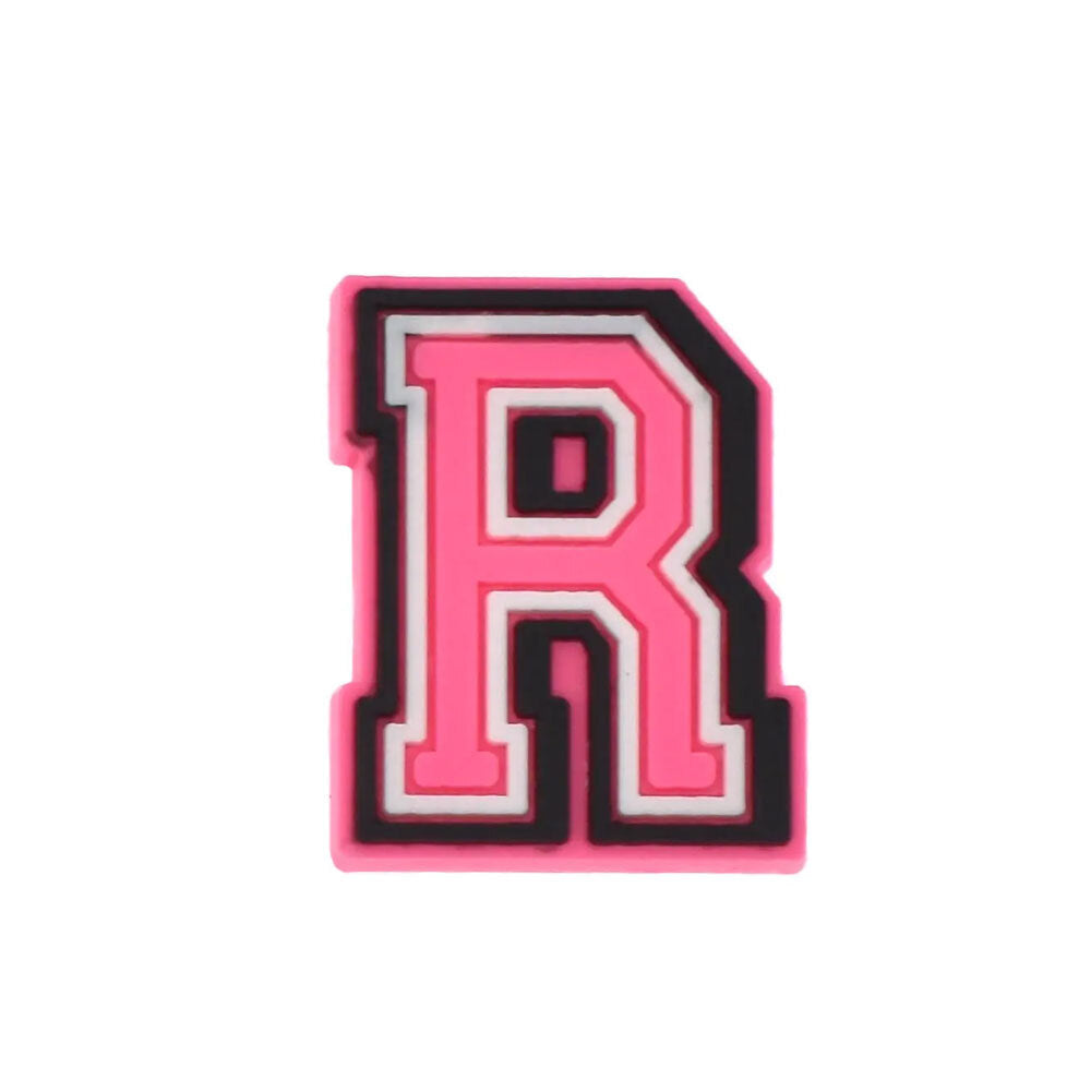 Pink Letter Jibbitz