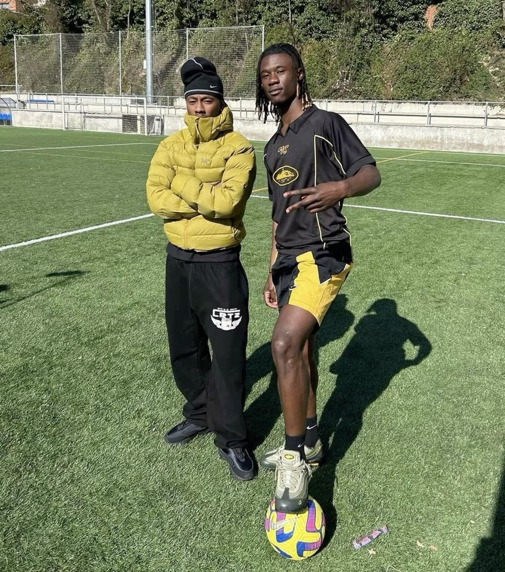 Corteiz Talismo Football Jersey Black/Yellow