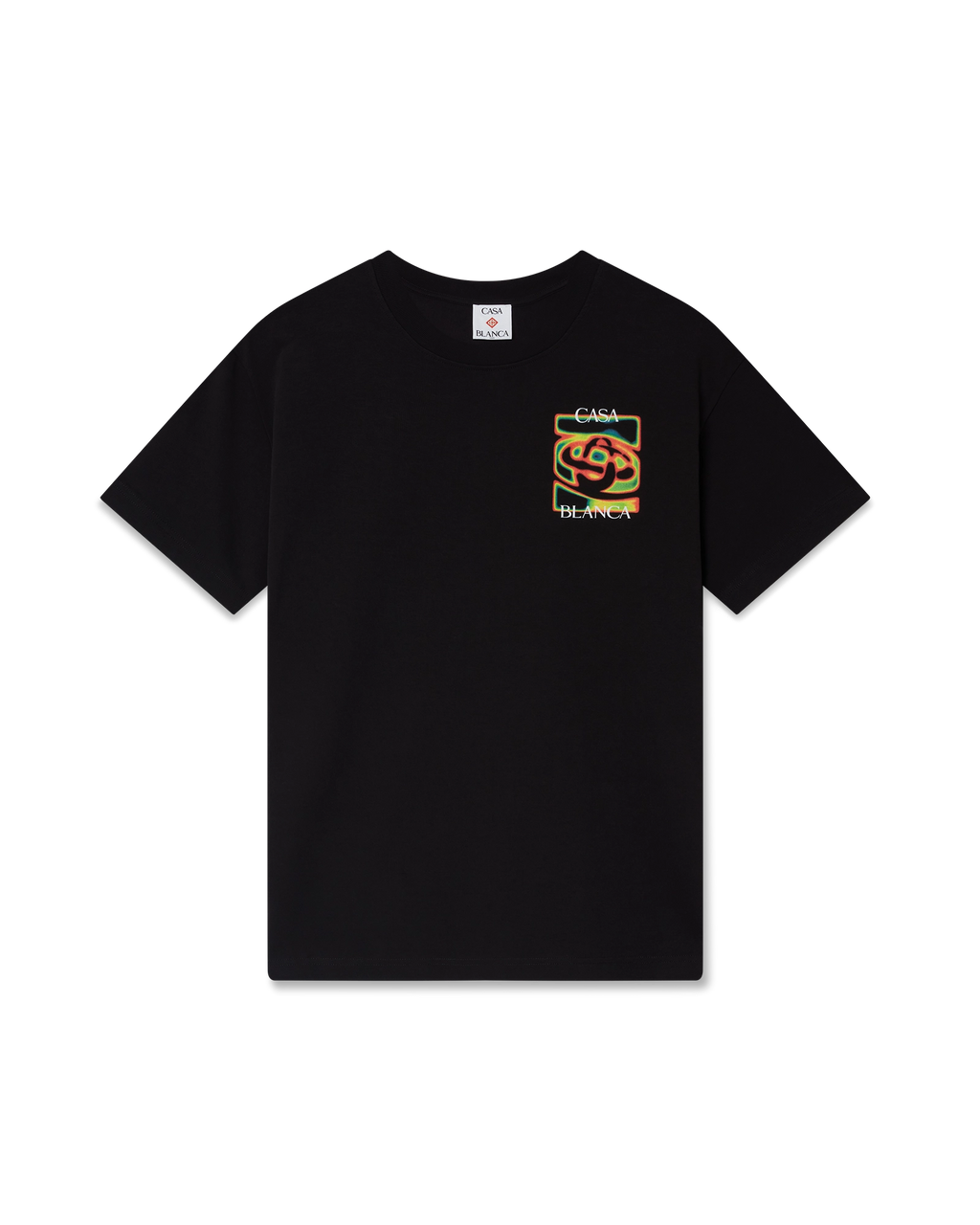 Casablanca Heat Map Logo T-shirt (Black)