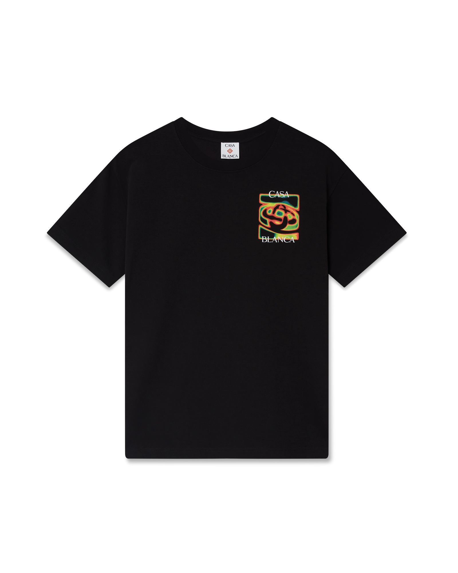 Casablanca Heat Map Logo T-shirt (Black)