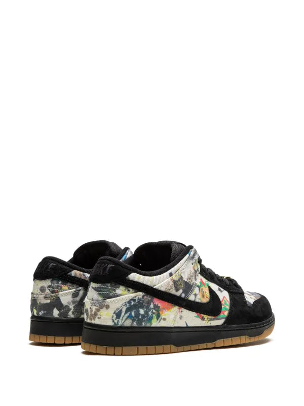 Nike x Supreme SB Dunk Low "Rammellzee" sneakers