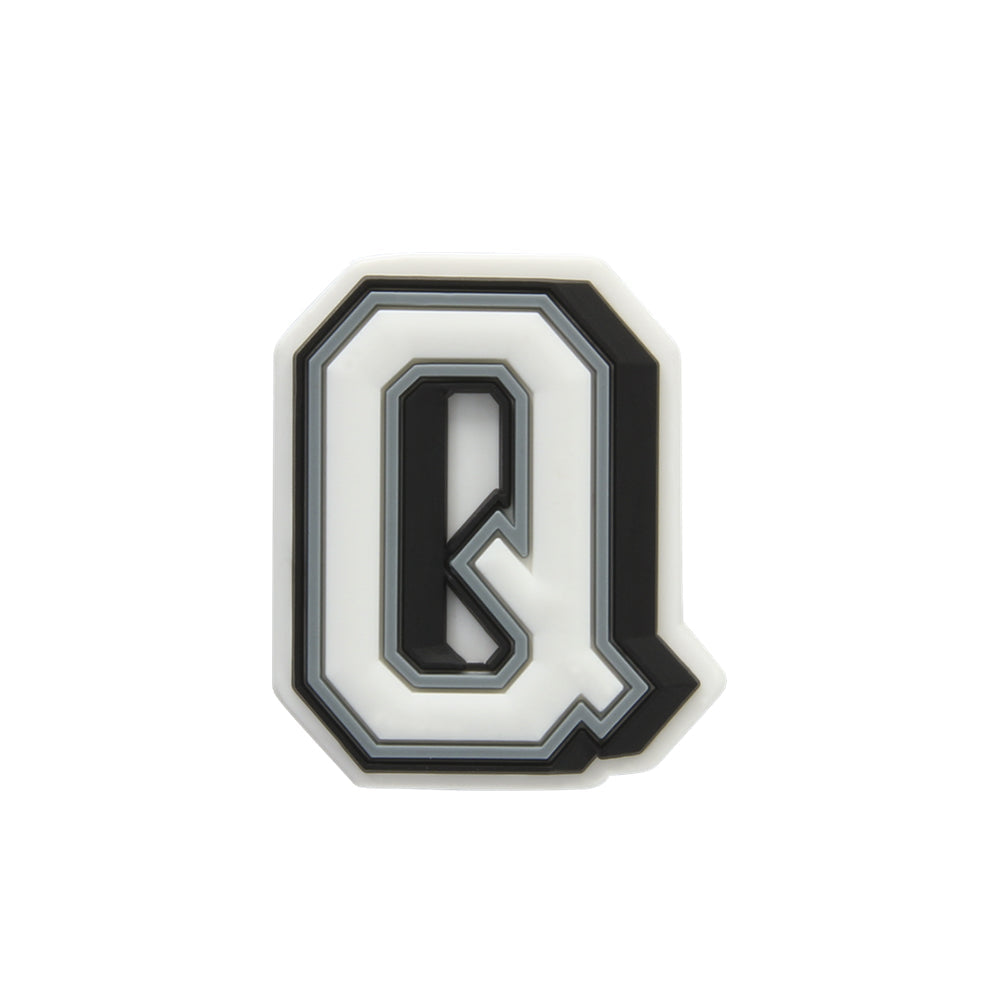 white letter jibbitz