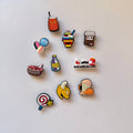 Crocs pins pack food