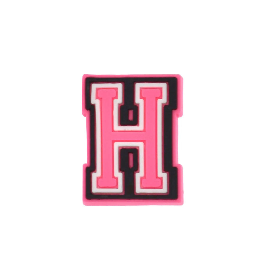 Pink Letter Jibbitz