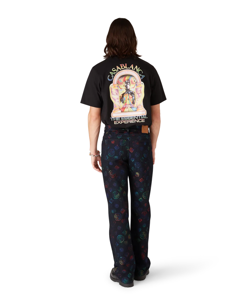 Casablanca The Essential Experience L'Arche Logo Short Sleeve T-shirt