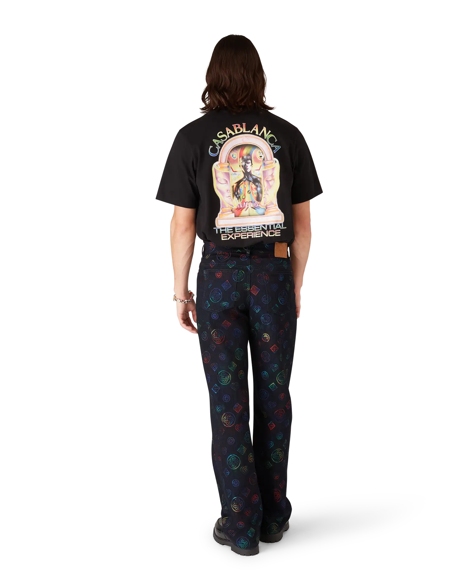Casablanca The Essential Experience L'Arche Logo Short Sleeve T-shirt