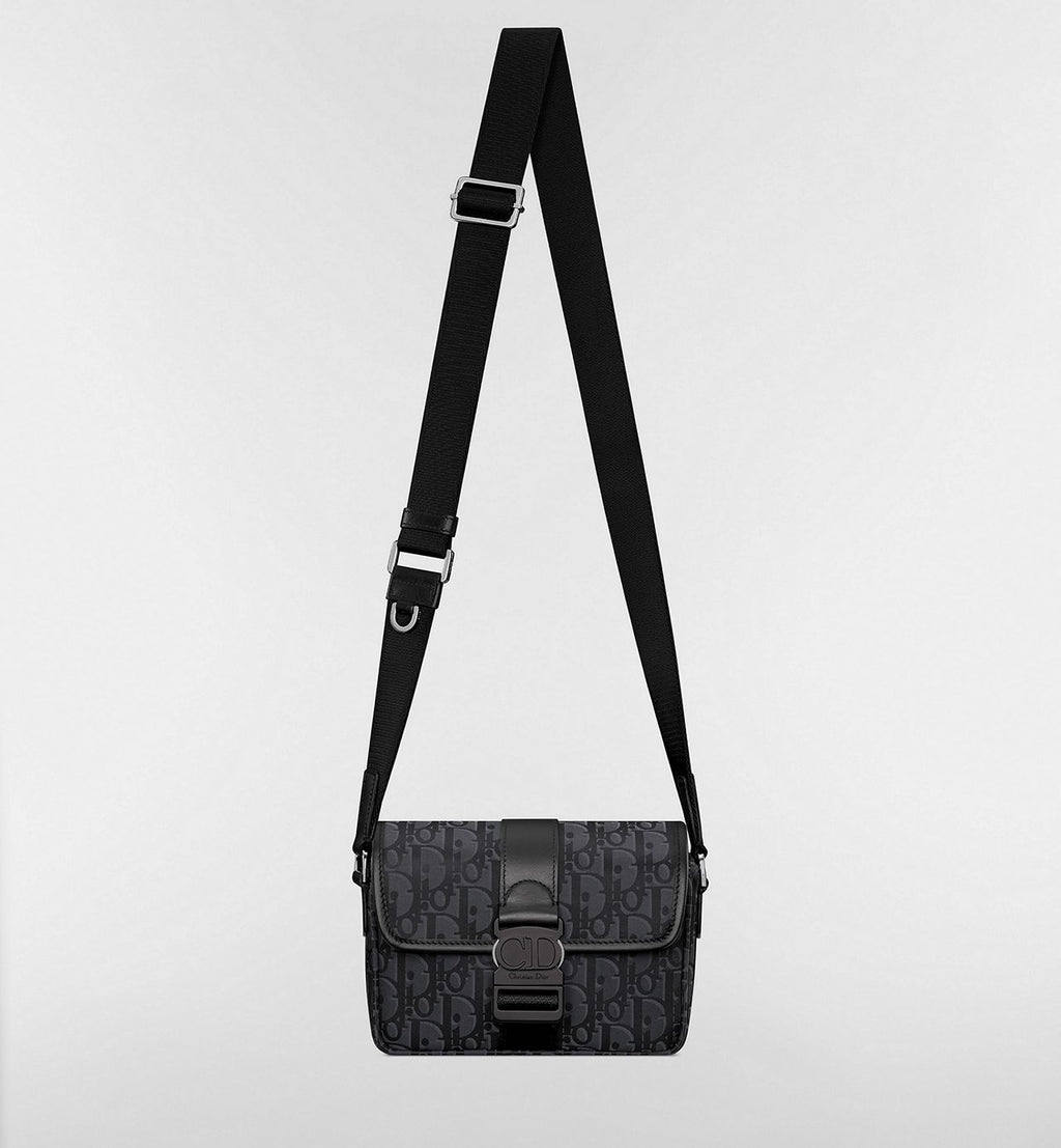 Mini Dior Trek Messenger Bag with Flap