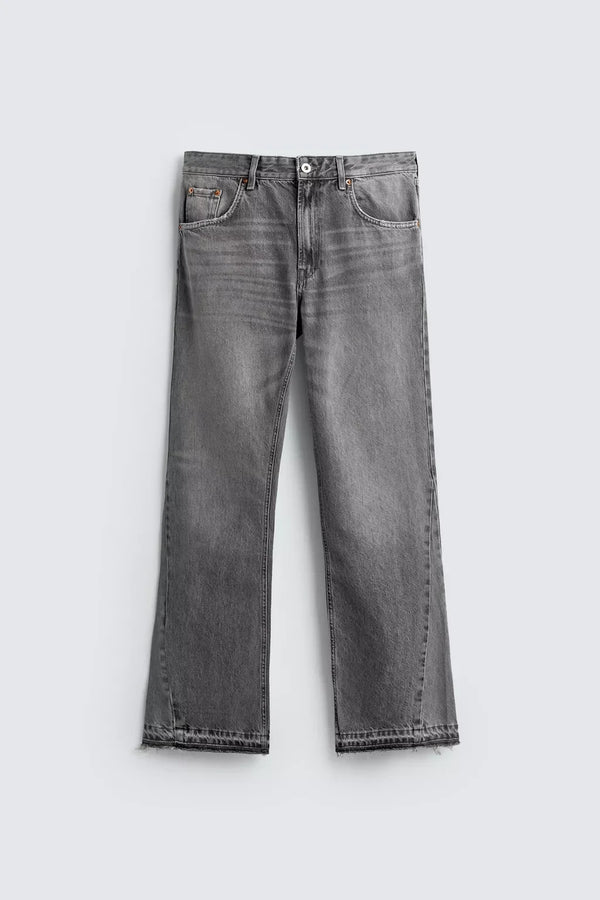 Flare Fit Jean (Light Grey)