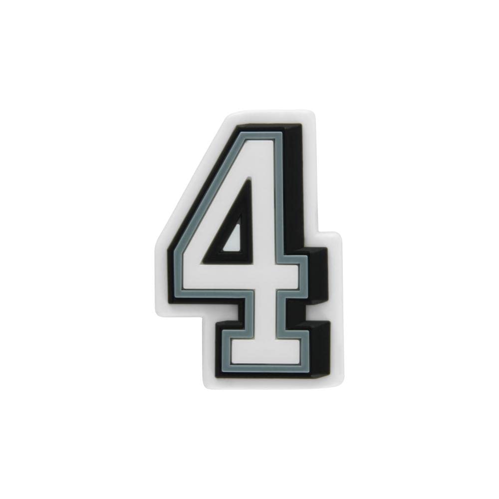 white letter jibbitz