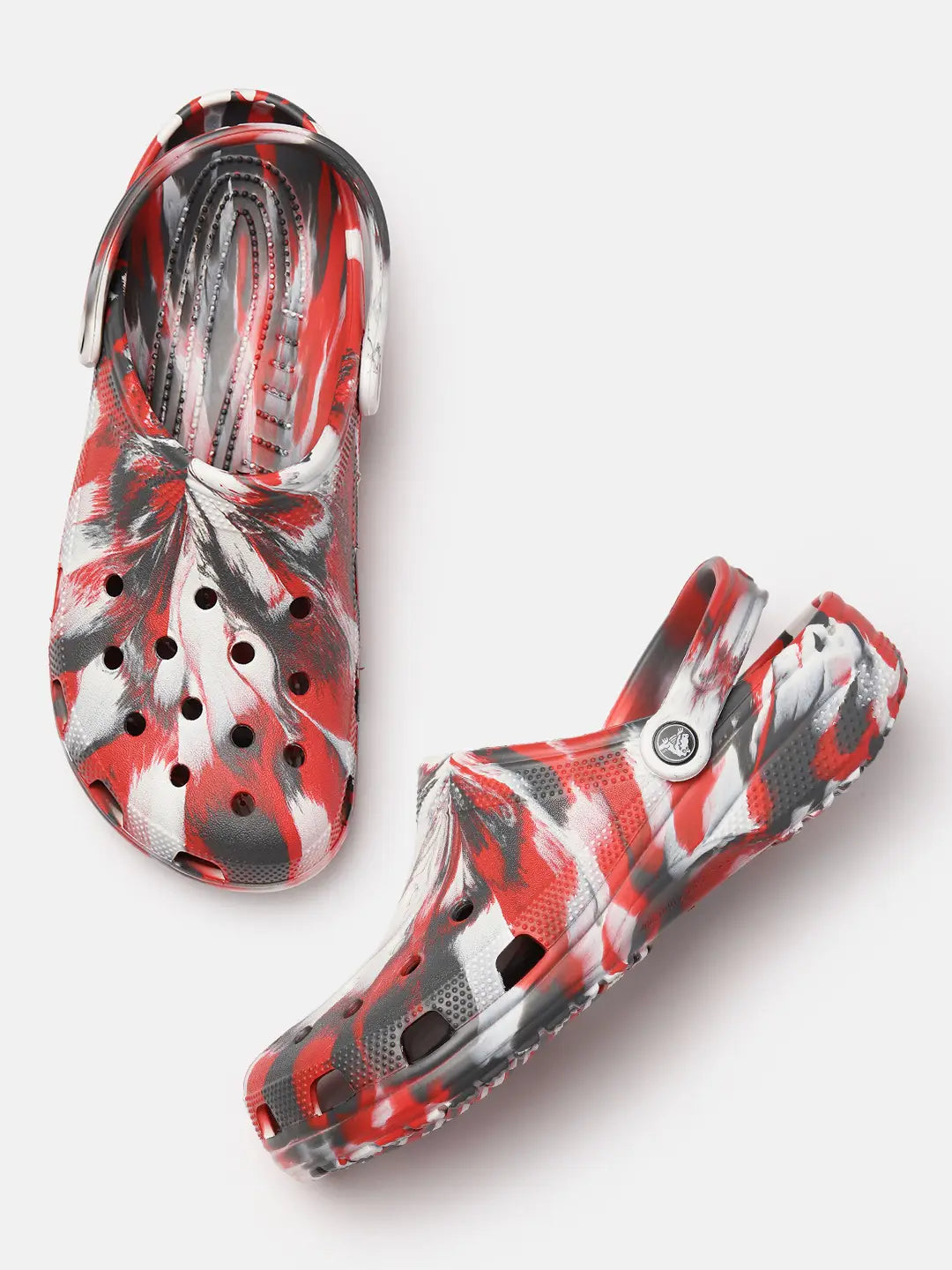 Crocs Classic Clog Marbled Red