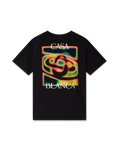 Casablanca Heat Map Logo T-shirt (Black)
