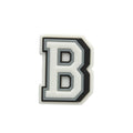 white letter jibbitz