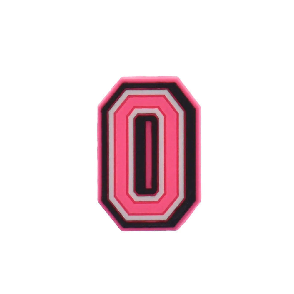 Pink Letter Jibbitz