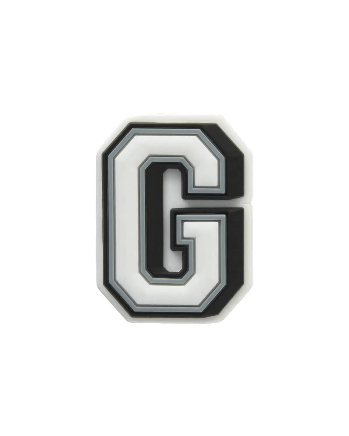 white letter jibbitz