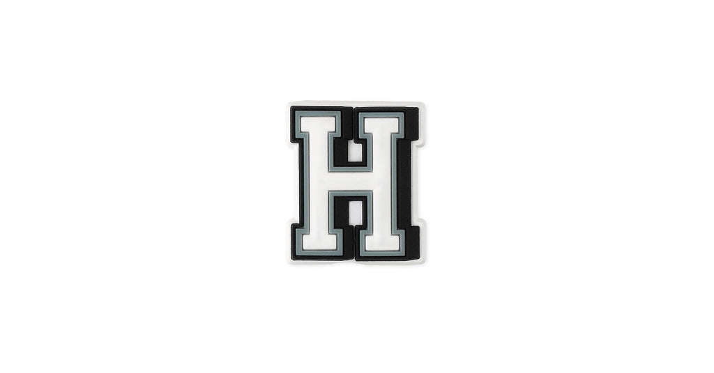 white letter jibbitz