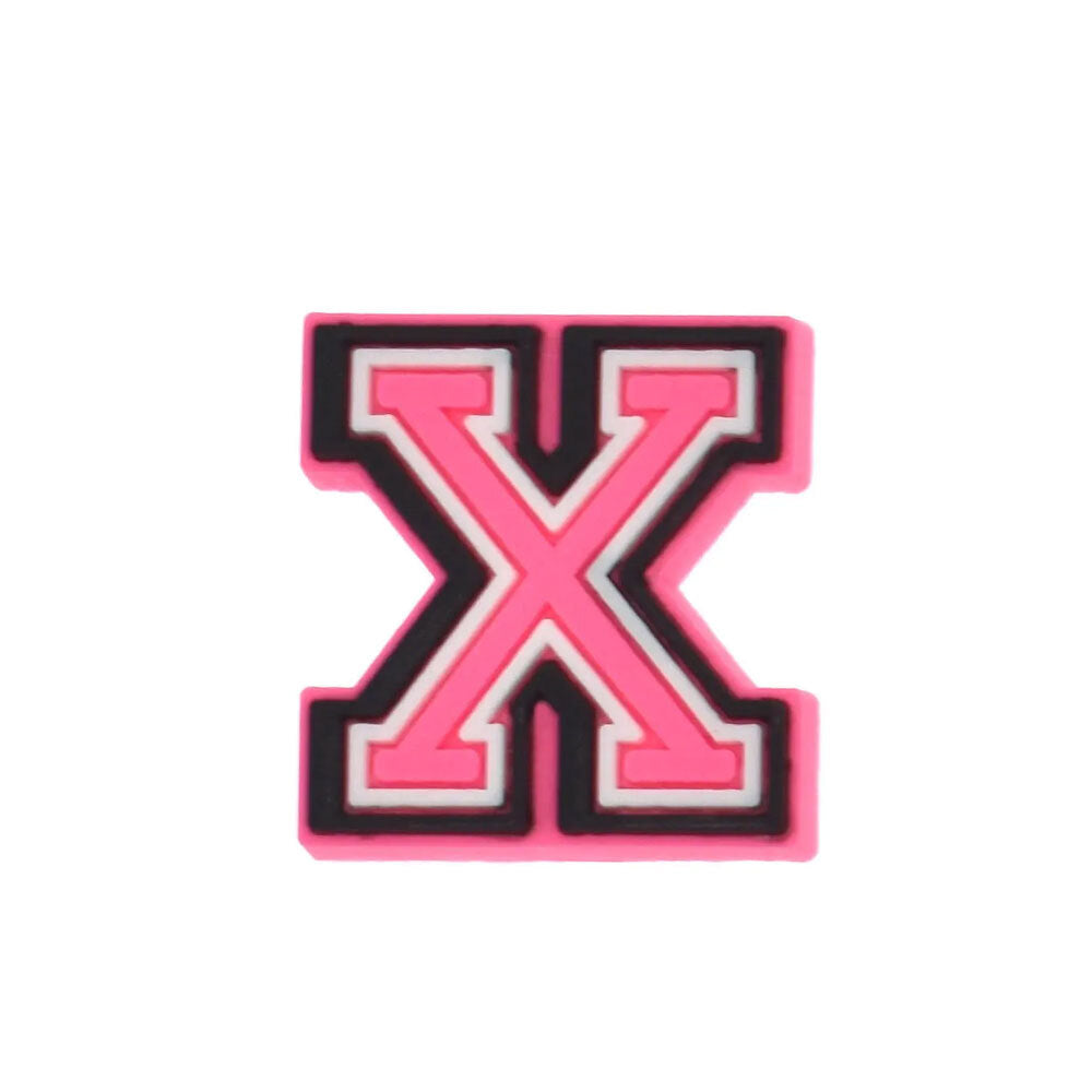 Pink Letter Jibbitz