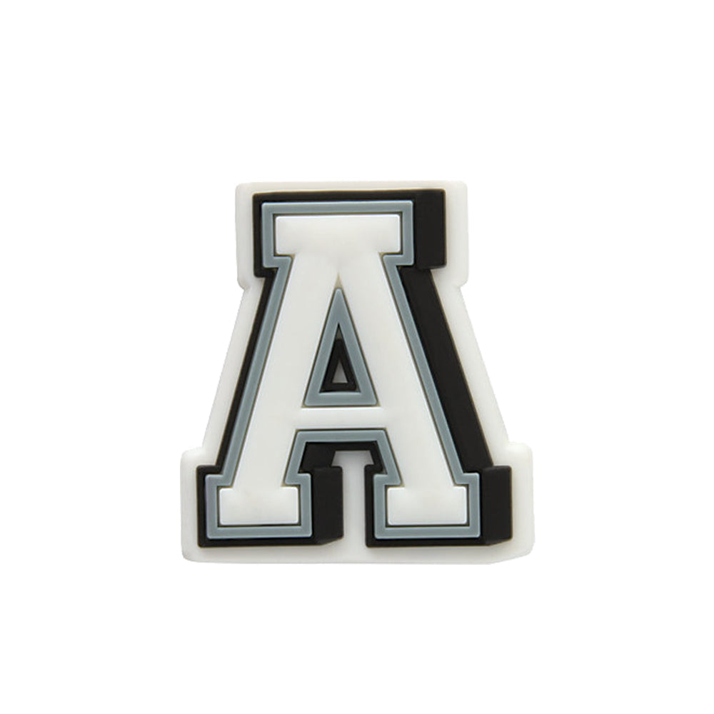 white letter jibbitz