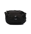 C.P. Company Logo-patch Zipped Black Belt Bag