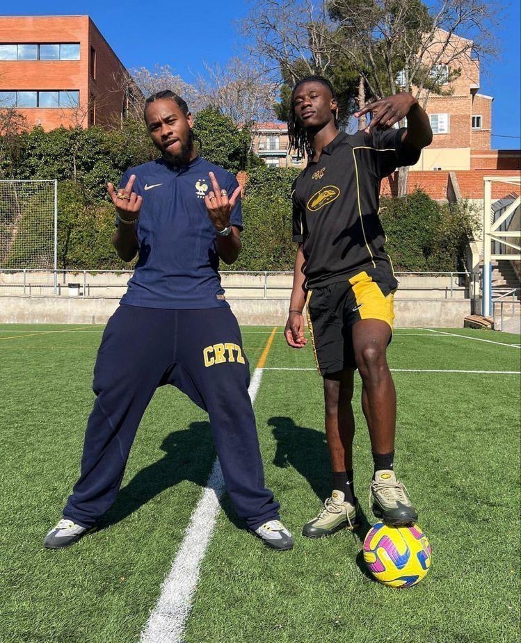 Corteiz Talismo Football Jersey Black/Yellow