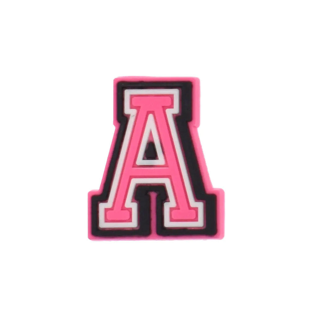 Pink Letter Jibbitz