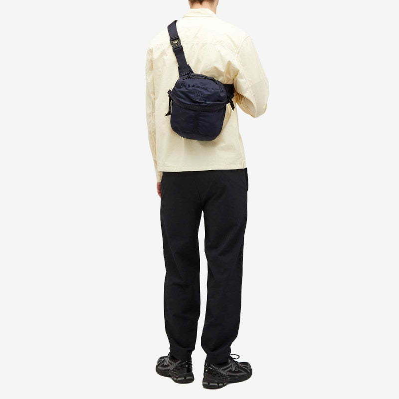 C.P. Company Men's Nylon B Shoulder Pouch in Total Eclipse