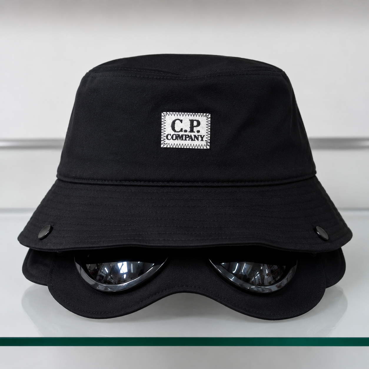 C.P. Company Bucket Hat With Goggles