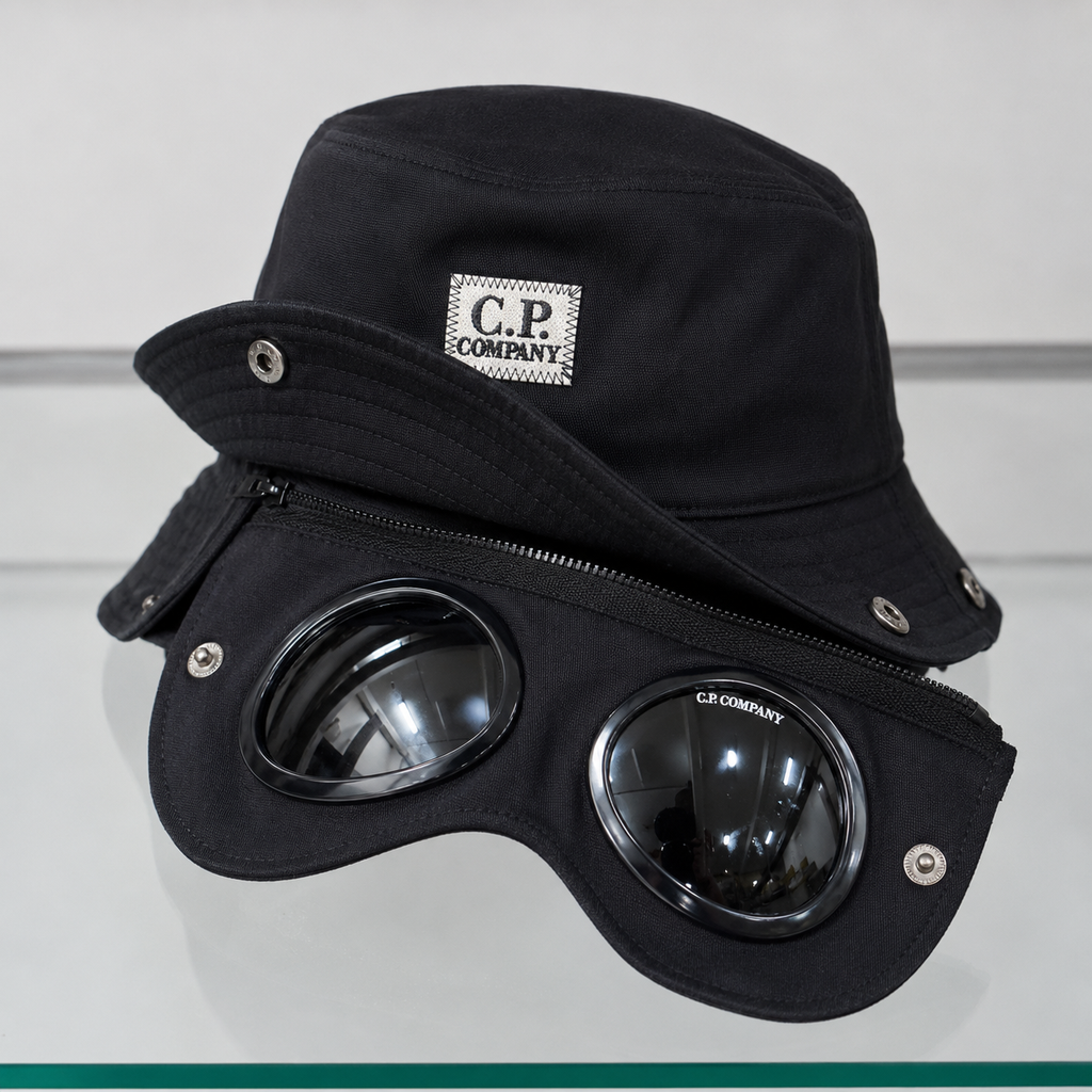 C.P. Company Bucket Hat With Goggles